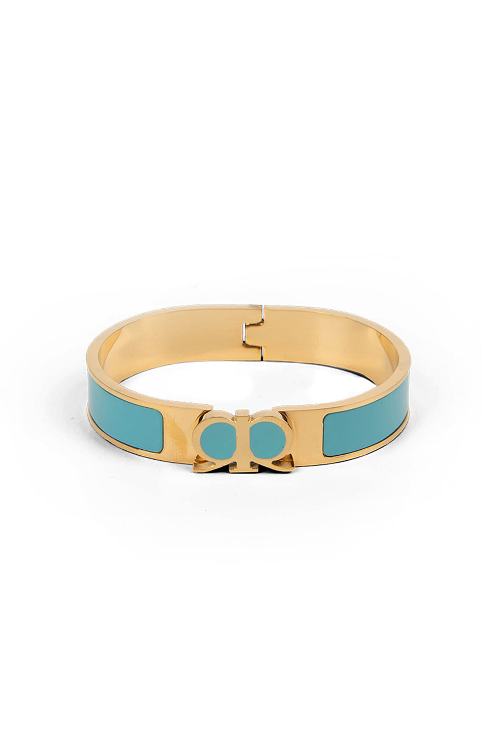 RR Bracelet in Sky Blue/Gold