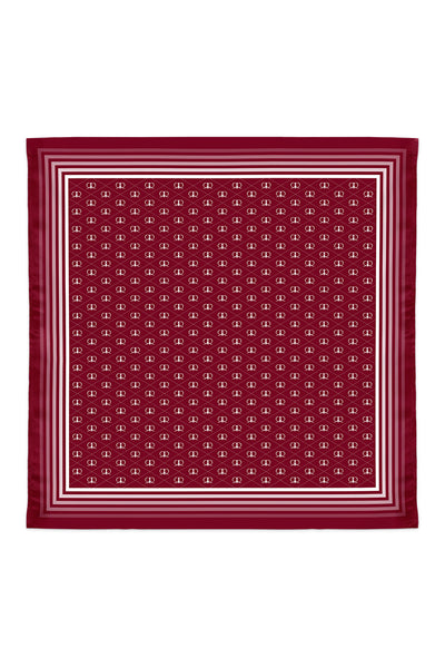 RR Mono Scarf in Red