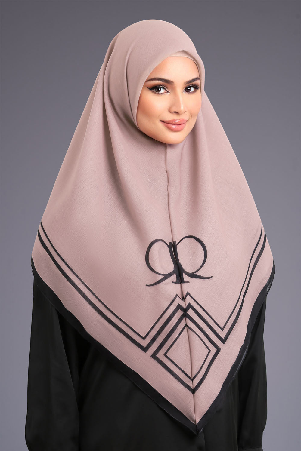 RR Timeless Cotton Scarf in Nude