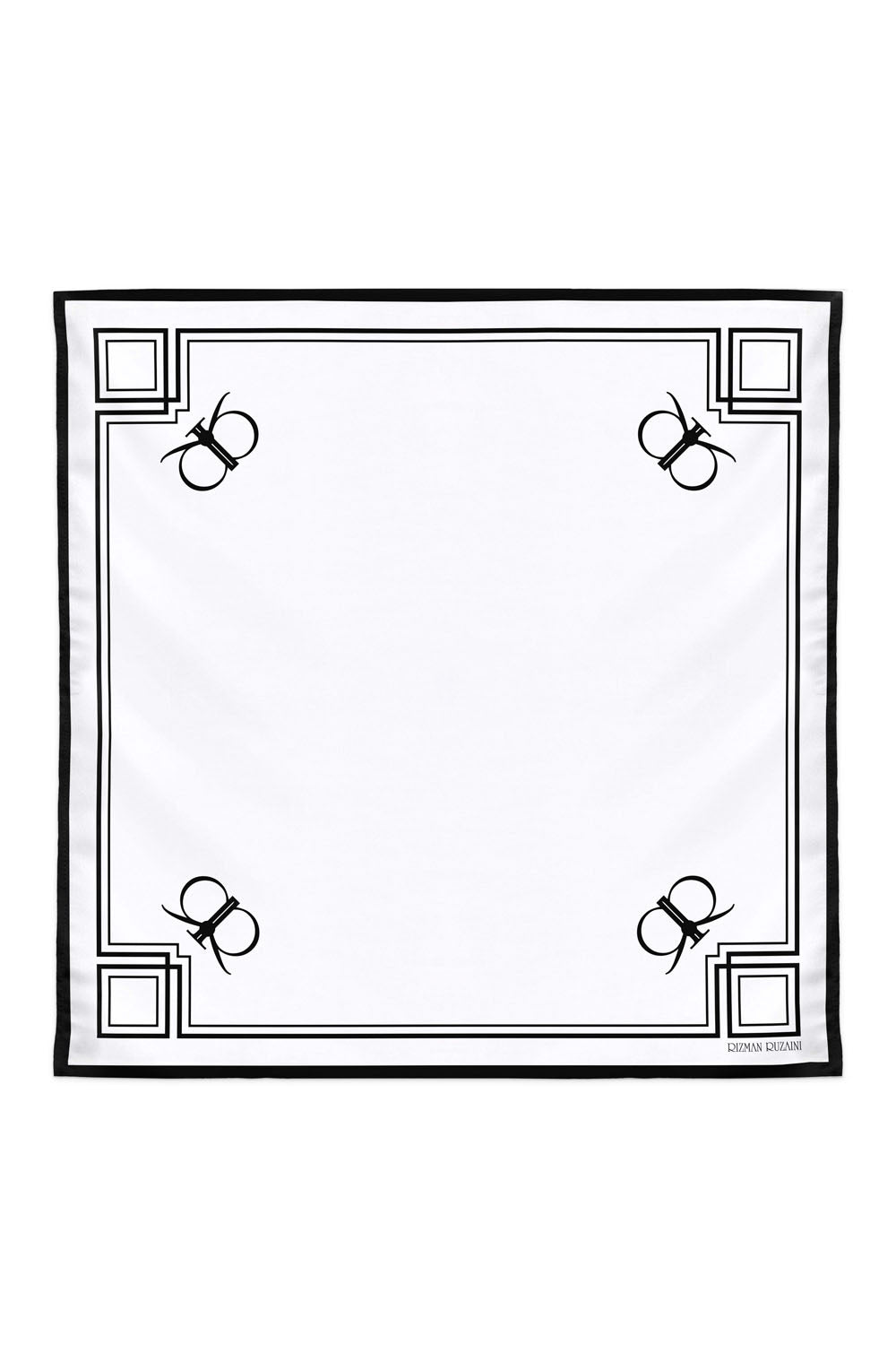 RR Timeless Cotton Scarf in White